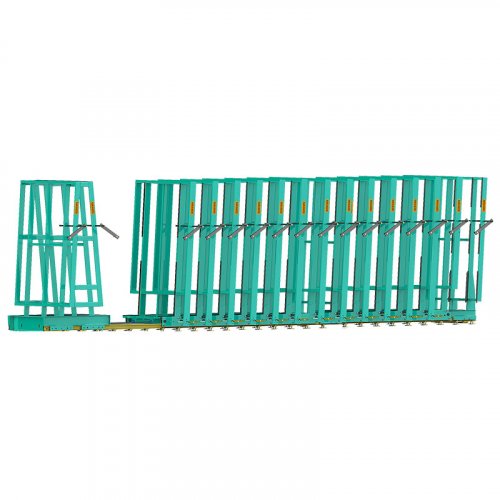 Hand Crank Movable Glass Racks