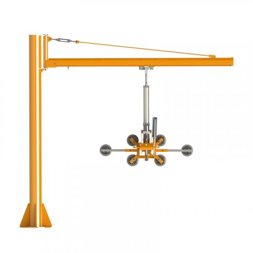 Pneumatic Vacuum Glass Lifter Sucker with Rotating & Tilting Function